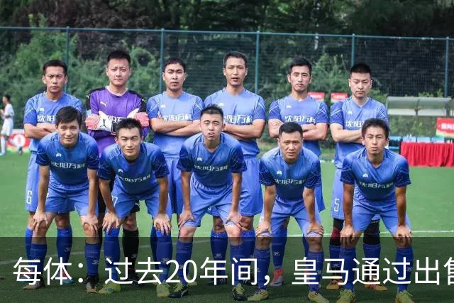 每体：过去20年间，皇马通过出售自家青训球员累计收入近6亿欧元